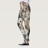 Legging Verwoest Bloemcollage (Links)