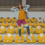 Leggings<br><div class="desc">contraststrepen achtergrond. Het patroon van de retro-stijl surf van de zomer.</div>