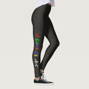 leggings "A Work of Art"