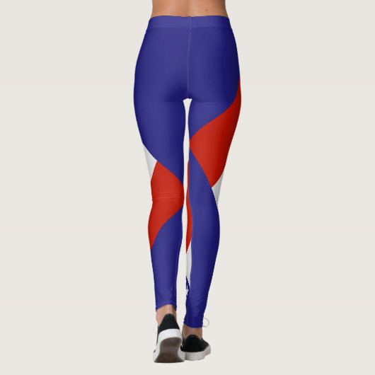 leggings-aangepaste kleuren van de Amerikaanse vla Leggings (Achterkant)