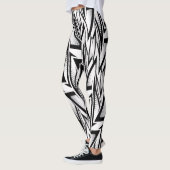 Leggings Abstract Geometric Sport design (Links)
