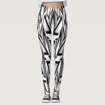 Leggings Abstract Geometric Sport design
