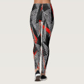 leggings abstract | modern sporty style (Achterkant)