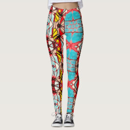 Leggings, Abstract Psychedelic tr IV Leggings