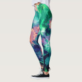 Leggings Abstract tuinventilatorontwerp (Links)