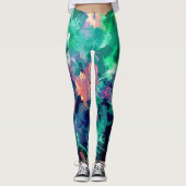Leggings Abstract tuinventilatorontwerp (Voorkant)