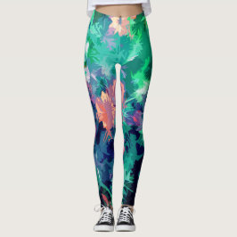 Leggings Abstract tuinventilatorontwerp