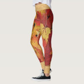 Leggings abstracte bladeren (Links)