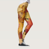 Leggings abstracte bladeren (Rechts)