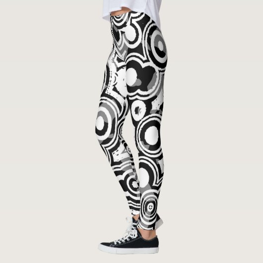 leggings abstracte cirkels (Links)