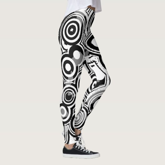 leggings abstracte cirkels (Rechts)