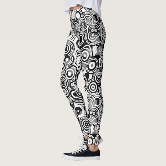 leggings abstracte cirkels (Links)