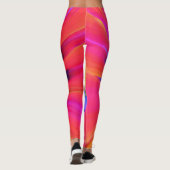 LEGGINGS ABSTRACTE FLORA (Achterkant)