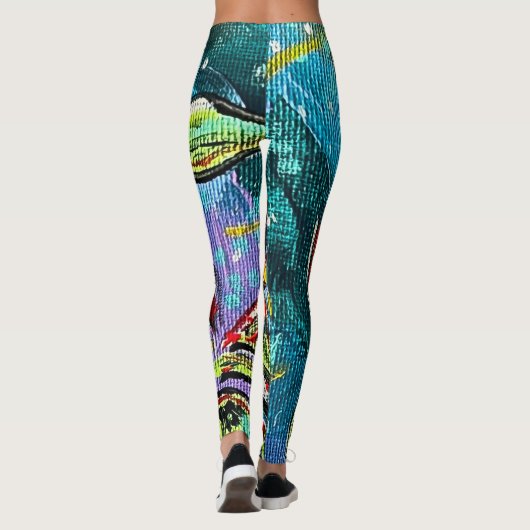 Leggings Abstracte kunst (Achterkant)