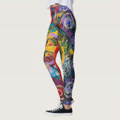 Leggings Abstracte kunst (Links)