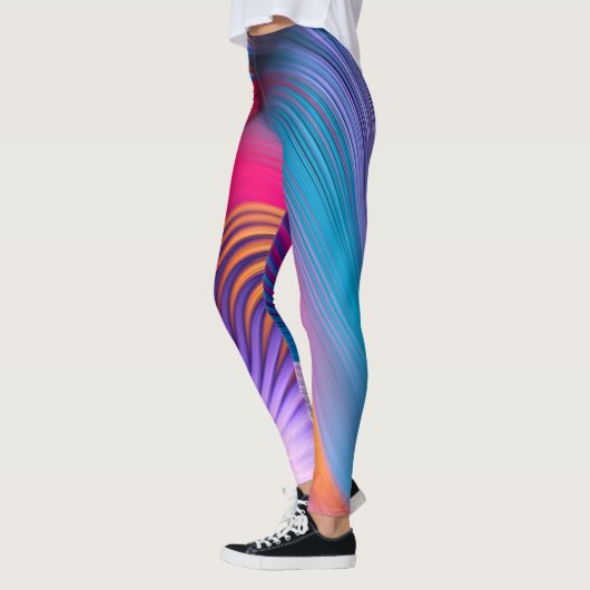 Leggings - Abstracte kunstwerk (Links)