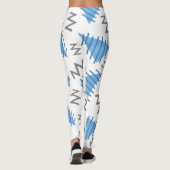 leggings abstracte Memphis Pattern (Achterkant)