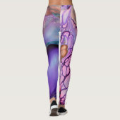 Leggings - Abstracte vlindervleugels (Achterkant)