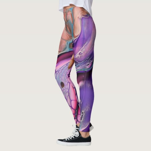 Leggings - Abstracte vlindervleugels (Links)
