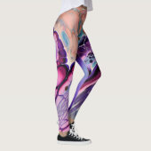 Leggings - Abstracte vlindervleugels (Rechts)
