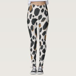 Leggings - afdrukken op luipaard