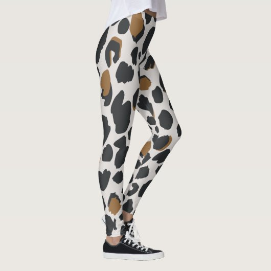 Leggings - afdrukken op luipaard (Rechts)