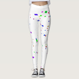 Leggings - afvallende Confetti