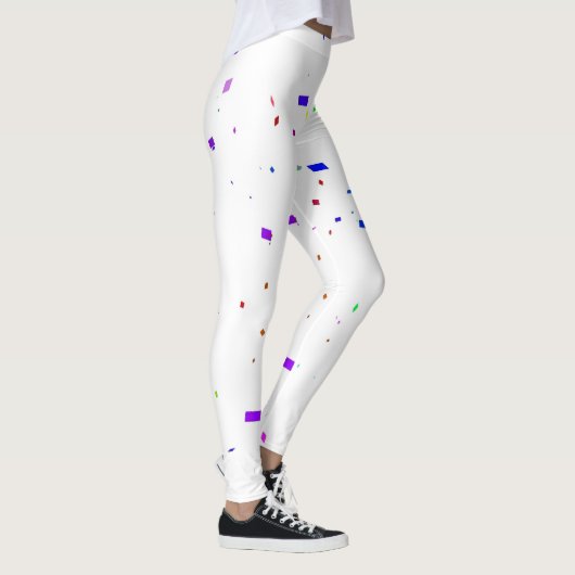Leggings - afvallende Confetti (Rechts)