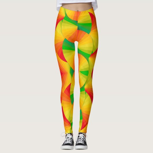 Leggings - All Over - Citrusventilatoren (Voorkant)