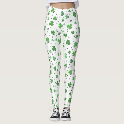 Leggings - All Over - Showers of Shamrocks (Voorkant)