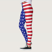 Leggings - Amerikaanse sterren en stripes (Links)