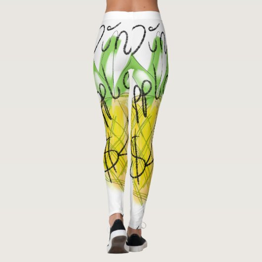 Leggings anananas (Achterkant)