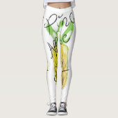 Leggings anananas (Voorkant)