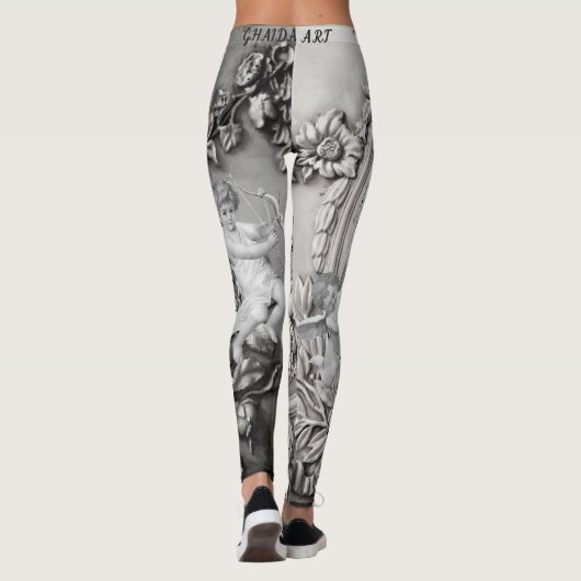 Leggings angel cherubs (Achterkant)