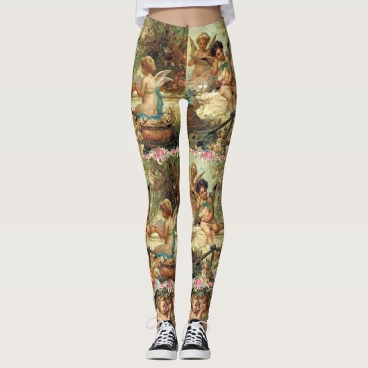 Leggings angels cherubins (Voorkant)