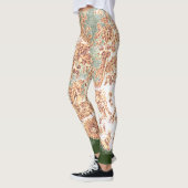 LEGGINGS ANTIEK KANT LEGGINGS GROEN EN BRUIN (Links)
