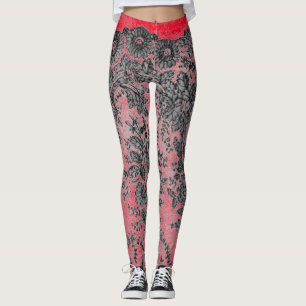 LEGGINGS ANTIEK KANTPATROON