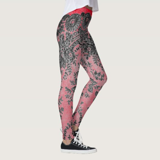 LEGGINGS ANTIEK KANTPATROON (Rechts)