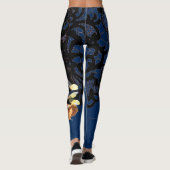 LEGGINGS ANTIEK LACE PATROON MET BUTTERFLIES (Achterkant)