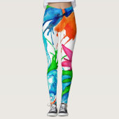 Leggings Aqua Reef (Voorkant)