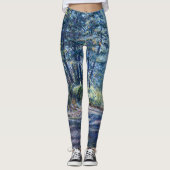 leggings "Avondlicht op het spoor" (Voorkant)