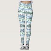 Leggings Aztec Pattern (Voorkant)