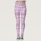 Leggings Aztec Pattern (Voorkant)