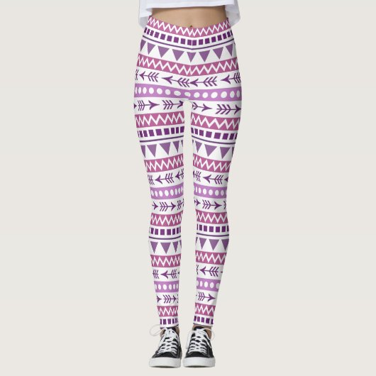 Leggings Aztec Pattern (Voorkant)