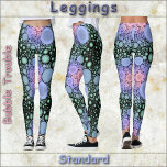 LEGGINGS - Bellenprobleem - Abstract ontwerp<br><div class="desc">Op deze kleurrijke Leggings staat een abstract afbeelding met de titel ""Bubble Trouble". Verkrijgbaar in vijf vrouwengrootten (XS, S, M, L, XL). Zie "Over dit product" hieronder voor algemene inschatting en productinformatie. Het abstracte afbeelding is verkleind in grootte en is getild om het hele paar leggings met kleinere "bellen" te...</div>