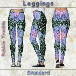 LEGGINGS - Bellenprobleem - Abstract ontwerp