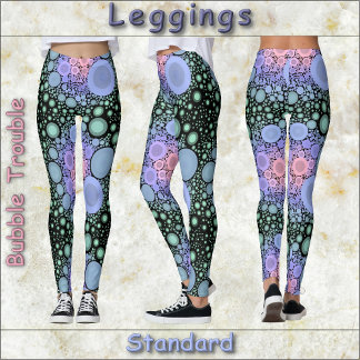 LEGGINGS - Bellenprobleem - Abstract ontwerp