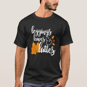 Leggings bladeren en latten t-shirt