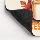 Leggings, bladeren en lattes alsjeblieft - Herfst Muismat (Hoek)