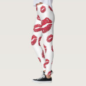 leggings blanco con besos (Links)